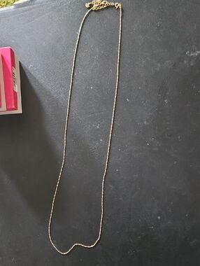 Premier Designs Gold Tone Beaded Chain Necklace